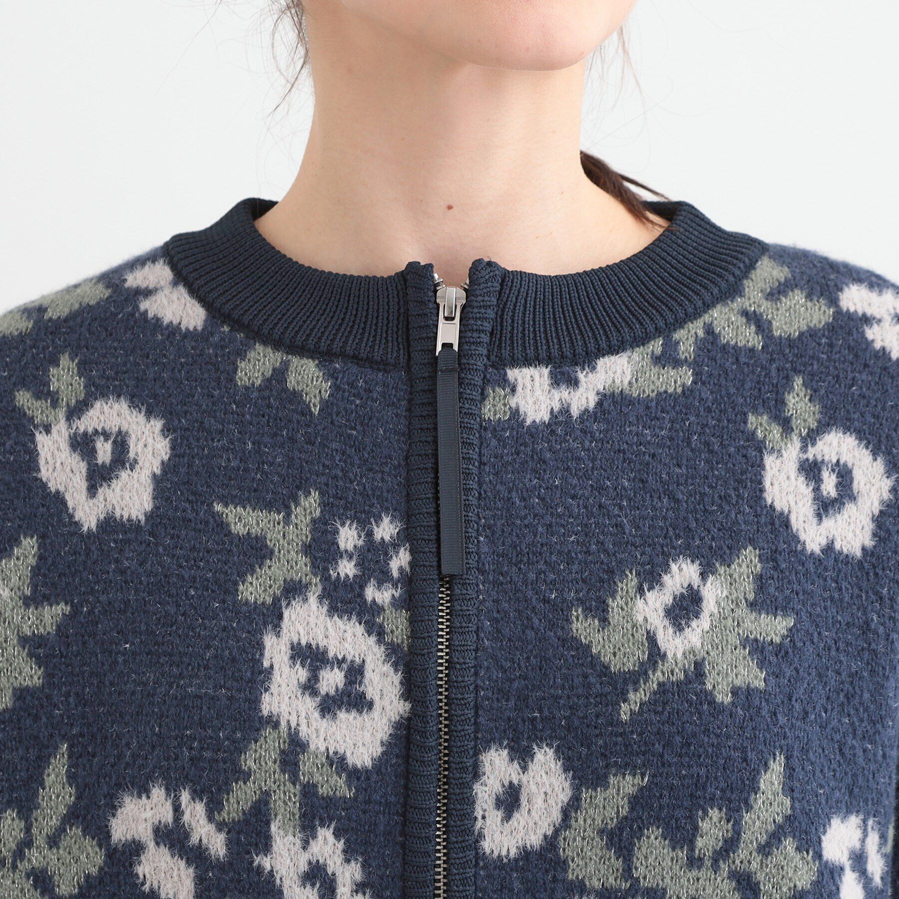 SHOO･LA･RUE「選べる3柄 ダブルZIPカーディガン」|カーディガン|