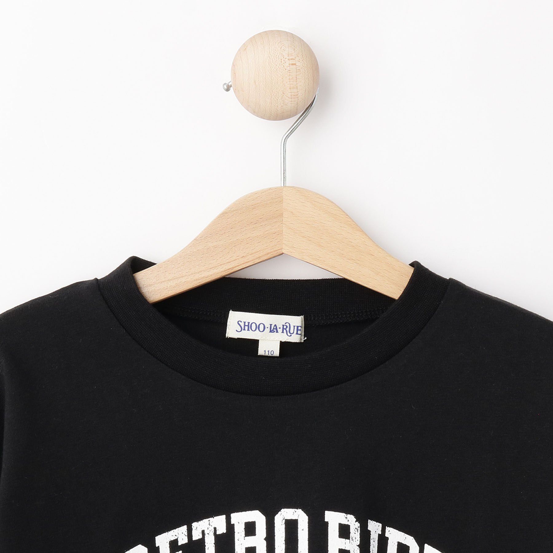 SHOO･LA･RUE「【100-150cm】プリントアソートベーシックロンT」|Tシャツ・カットソー|