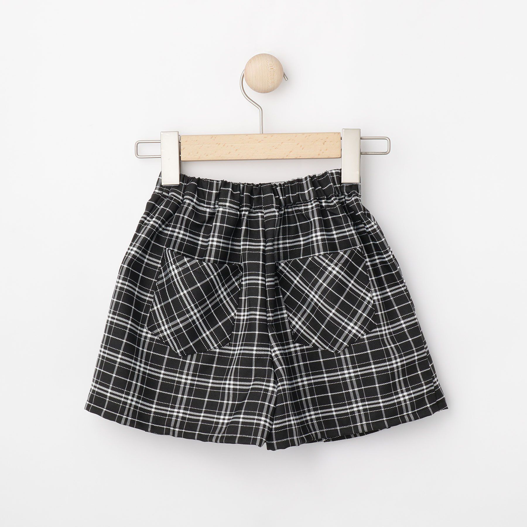 SHOO･LA･RUE「【100-150cm】チェックスカパン」|スカート|