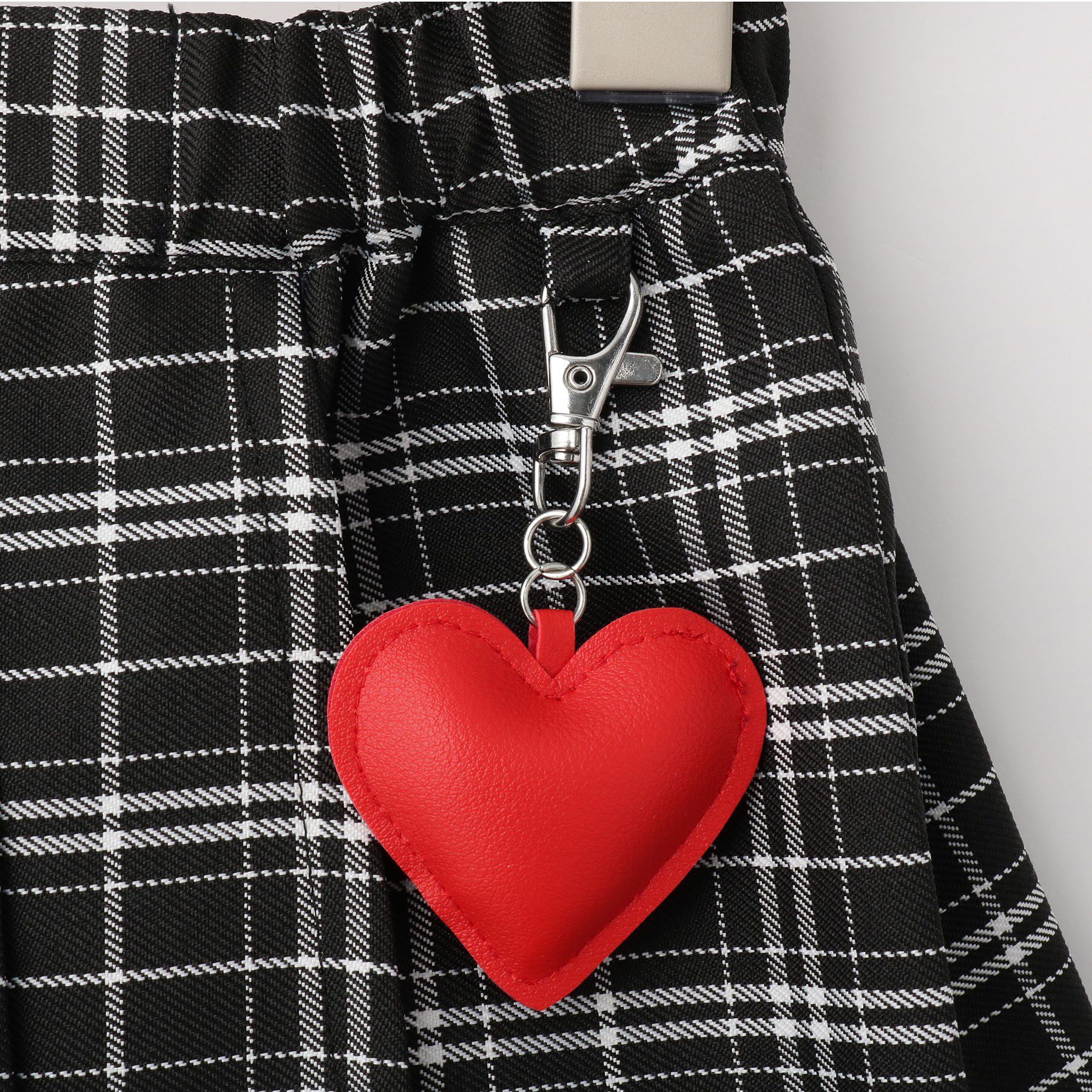 SHOO･LA･RUE「【100-150cm】チェックスカパン」|スカート|