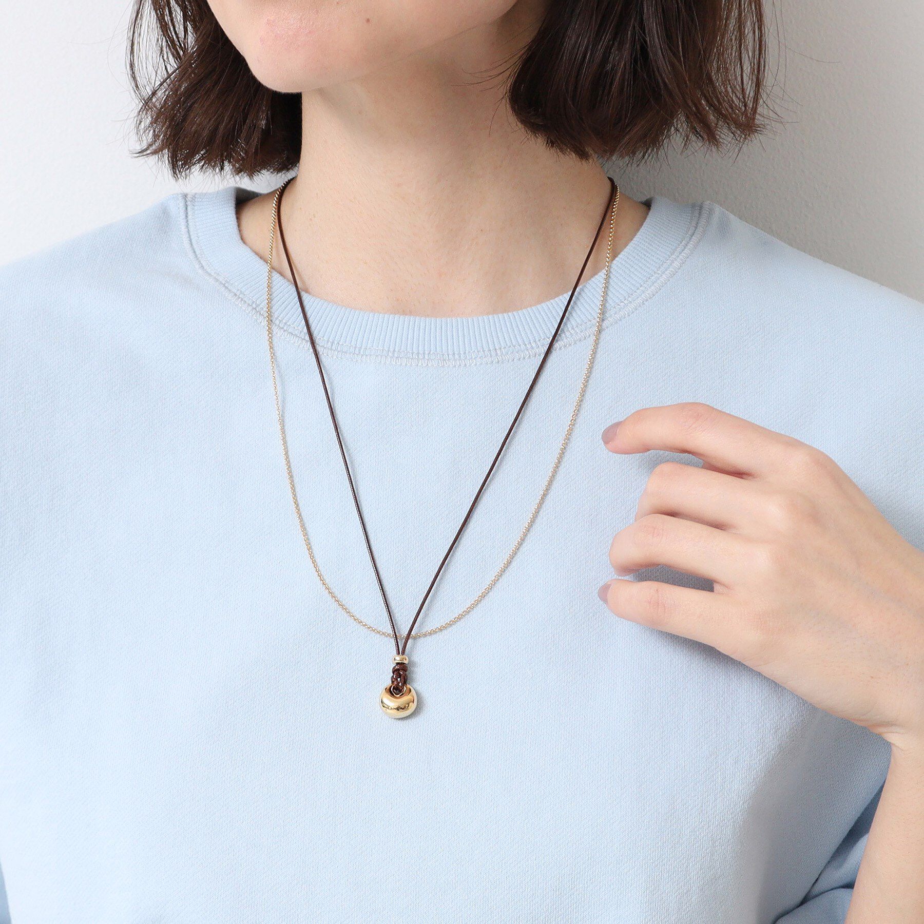 Dessin「2連ワントップネックレス」|ネックレス|