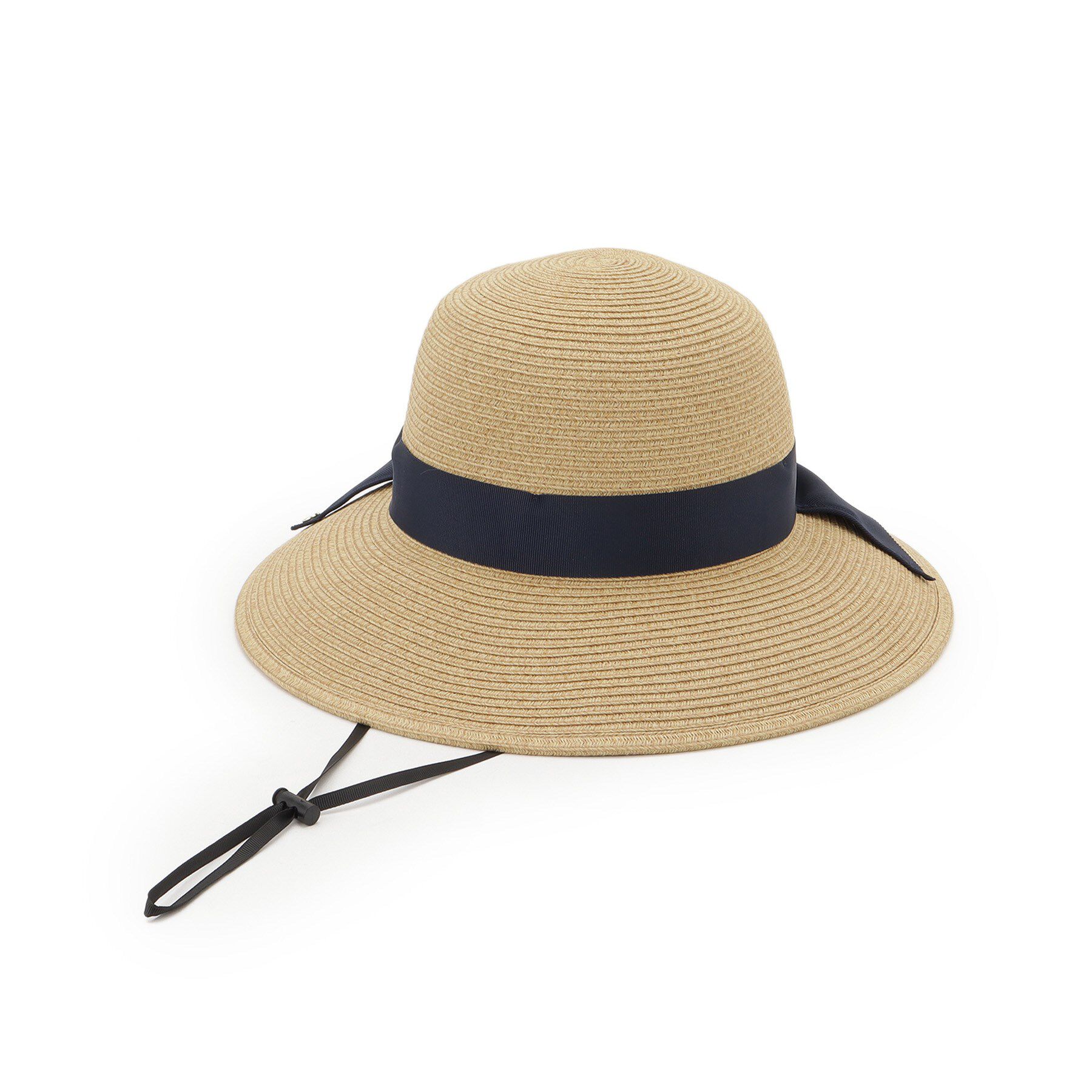 Dessin「【UVカット・洗える】グログランリボンハット」|ハット|トープ(055)