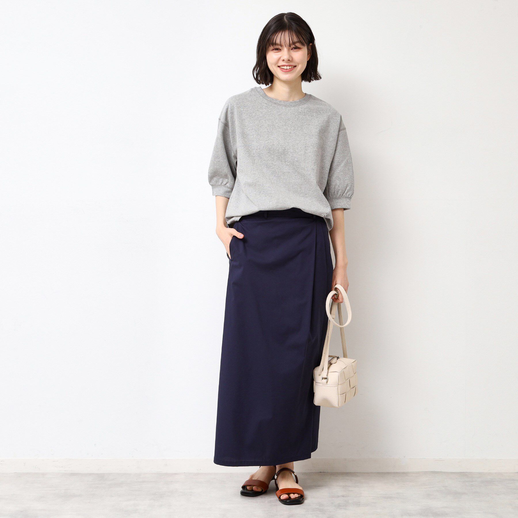 Dessin「【洗える】サイドタックロングスカート（S～L）」|スカート|