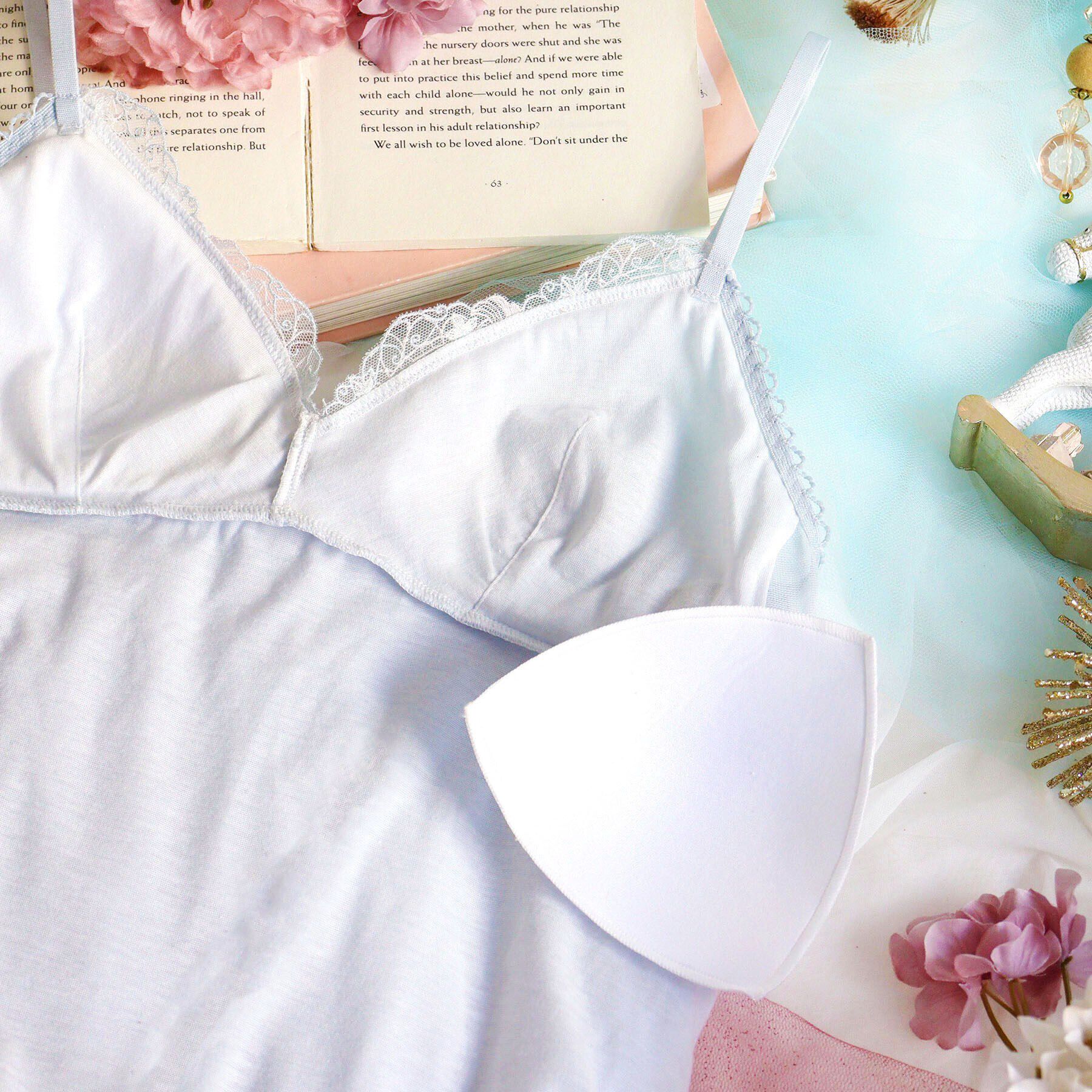 Risa Magli「ブラム カップ付きキャミソール」|キャミソール|