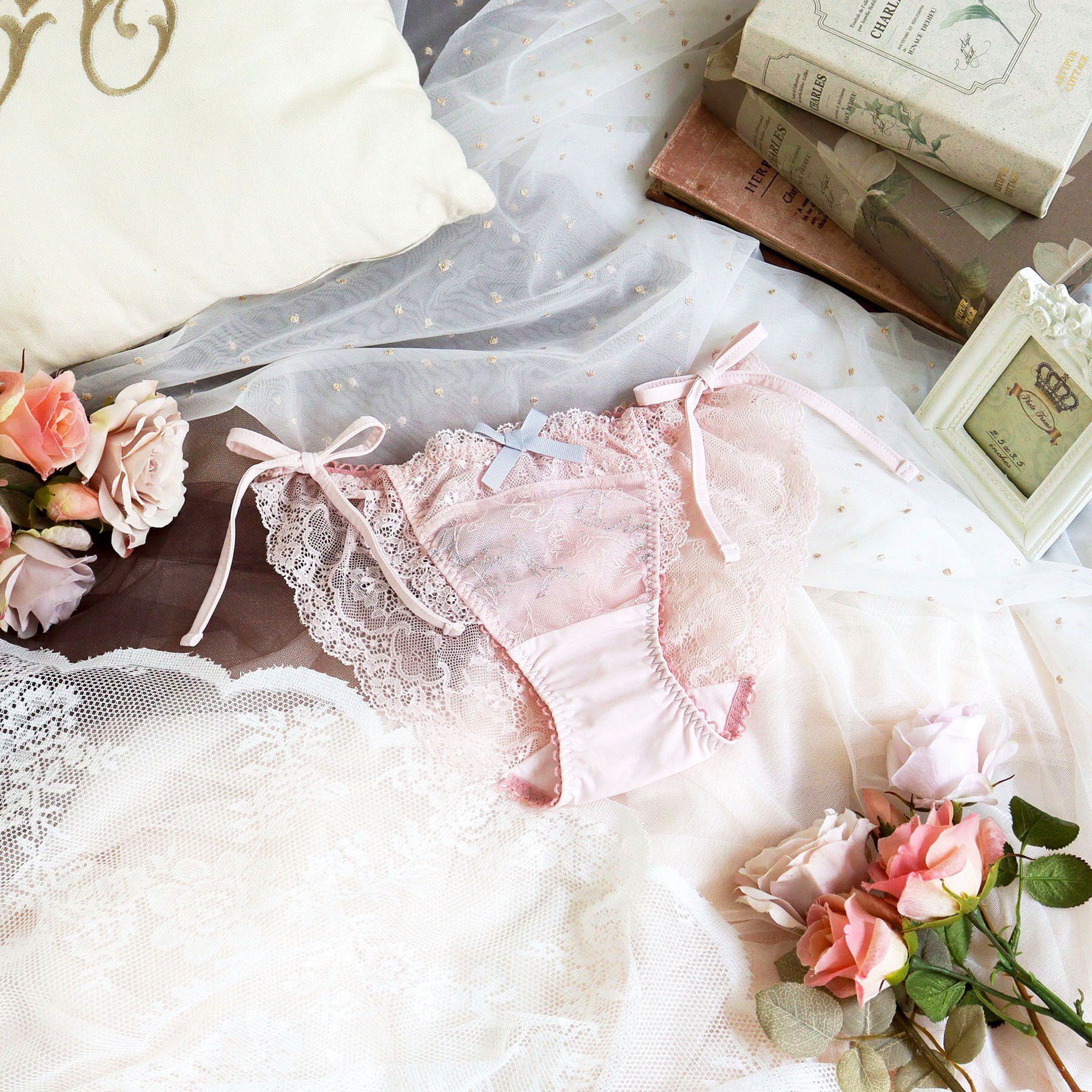 Risa Magli「ソヨン リボンショーツ」|インナー|ピンク(071)