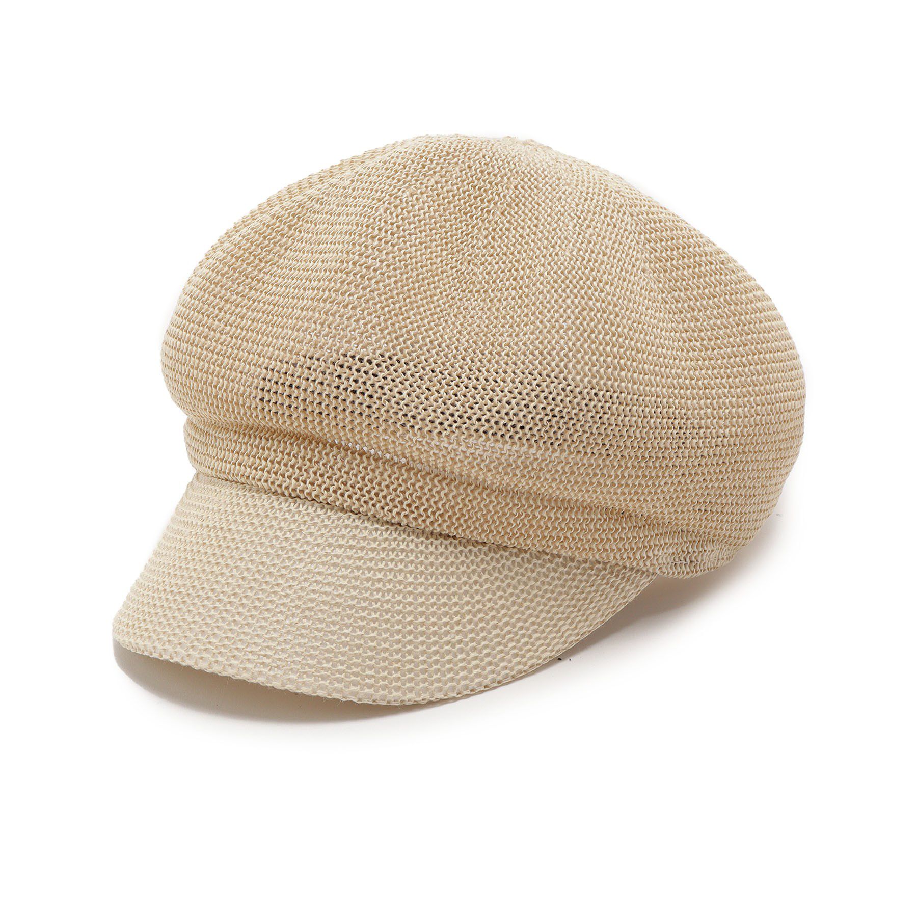 ITS&rsquo;DEMO「【サイズ調整可】ペーパーサーモキャスケット」|キャップ・キャスケット|ベージュ(052)