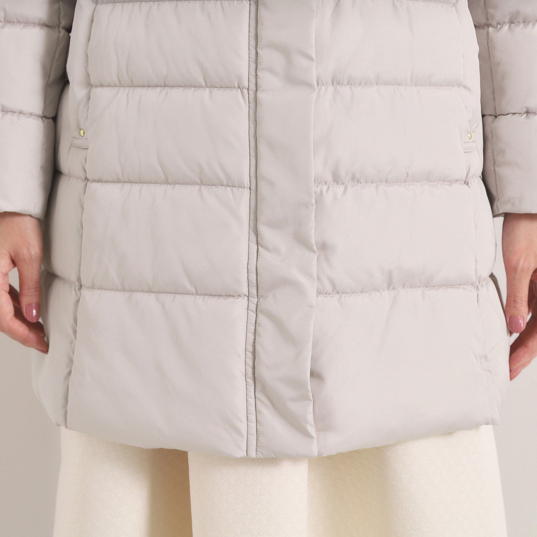 ITS&rsquo;DEMO「【撥水加工】中綿フードコート」|ダウン|