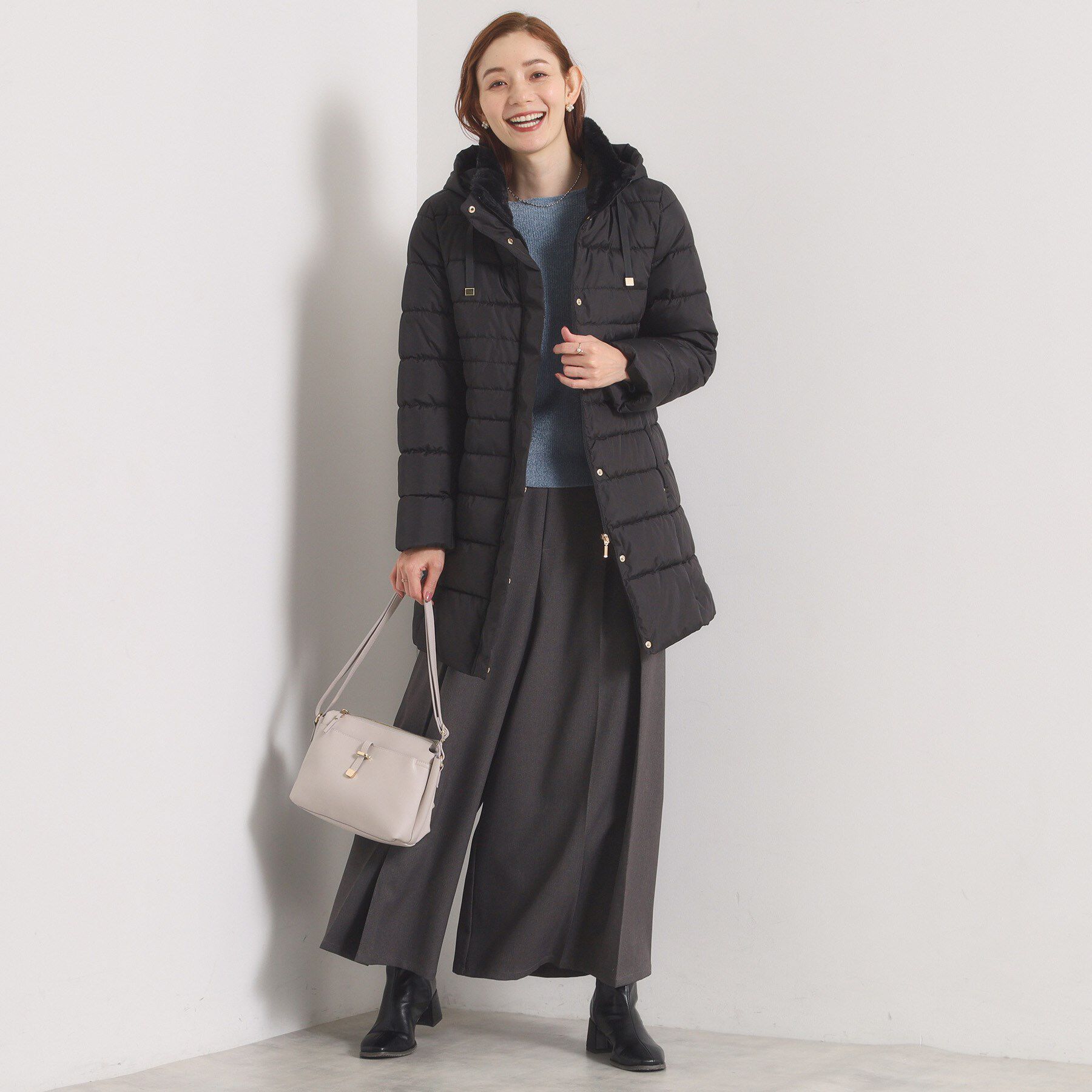 ITS&rsquo;DEMO「【撥水加工】中綿フードコート」|ダウン|