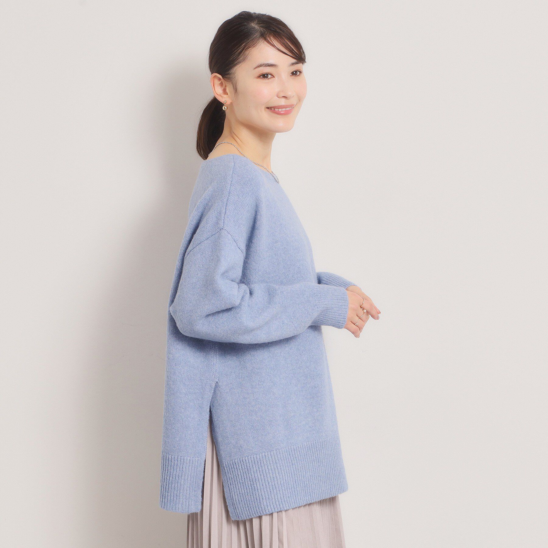 ITS&rsquo;DEMO「【手洗い可】ビッグシルエットニット」|ニット・セーター|