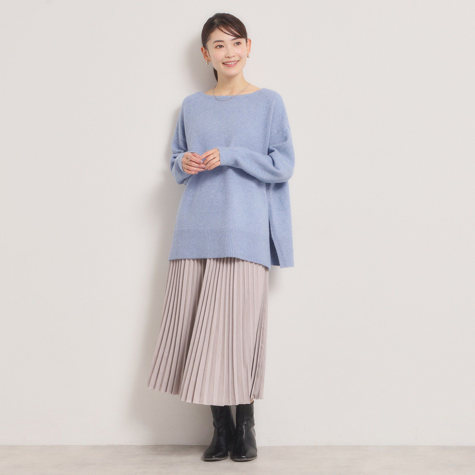 ITS&rsquo;DEMO「【手洗い可】ビッグシルエットニット」|ニット・セーター|