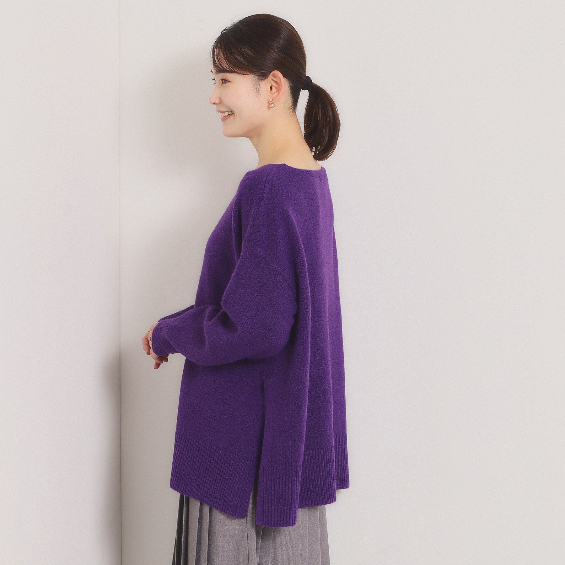 ITS&rsquo;DEMO「【手洗い可】ビッグシルエットニット」|ニット・セーター|