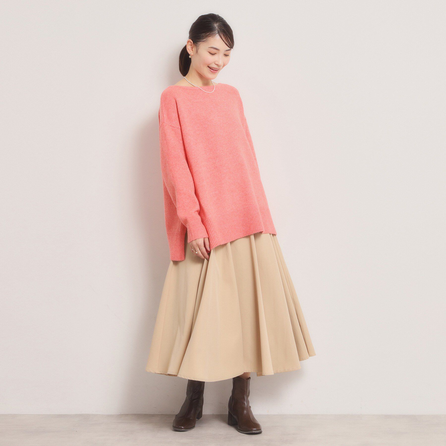 ITS&rsquo;DEMO「【手洗い可】ビッグシルエットニット」|ニット・セーター|