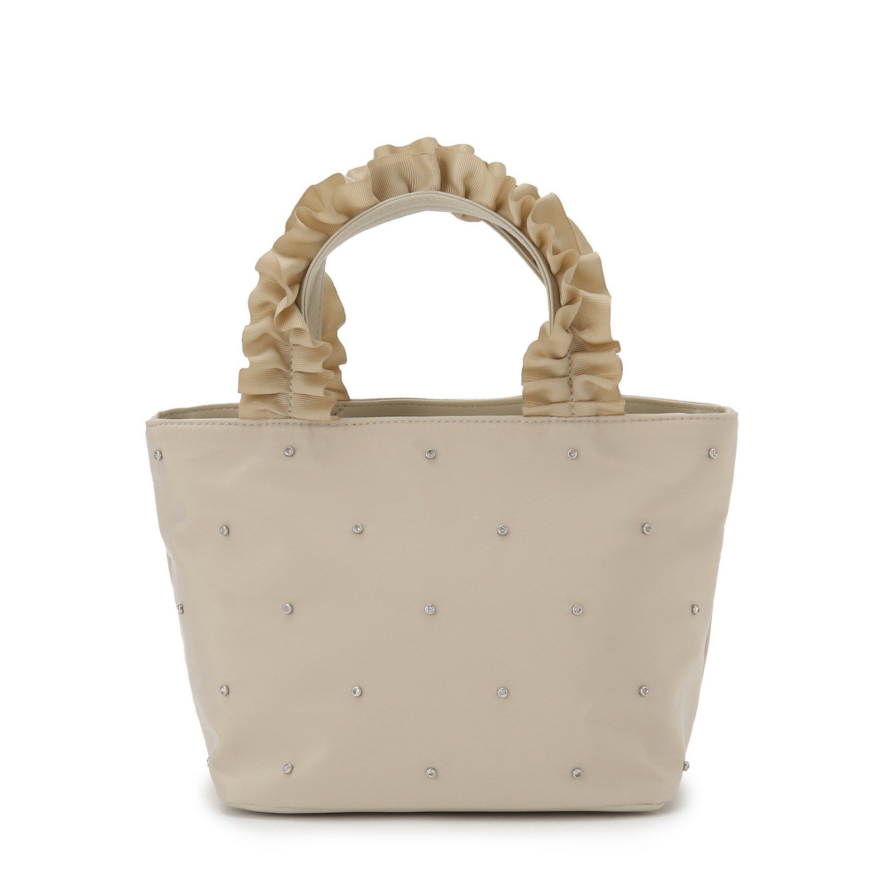 ITS&rsquo;DEMO「ジルコンフリル手トート」|ハンドバッグ|