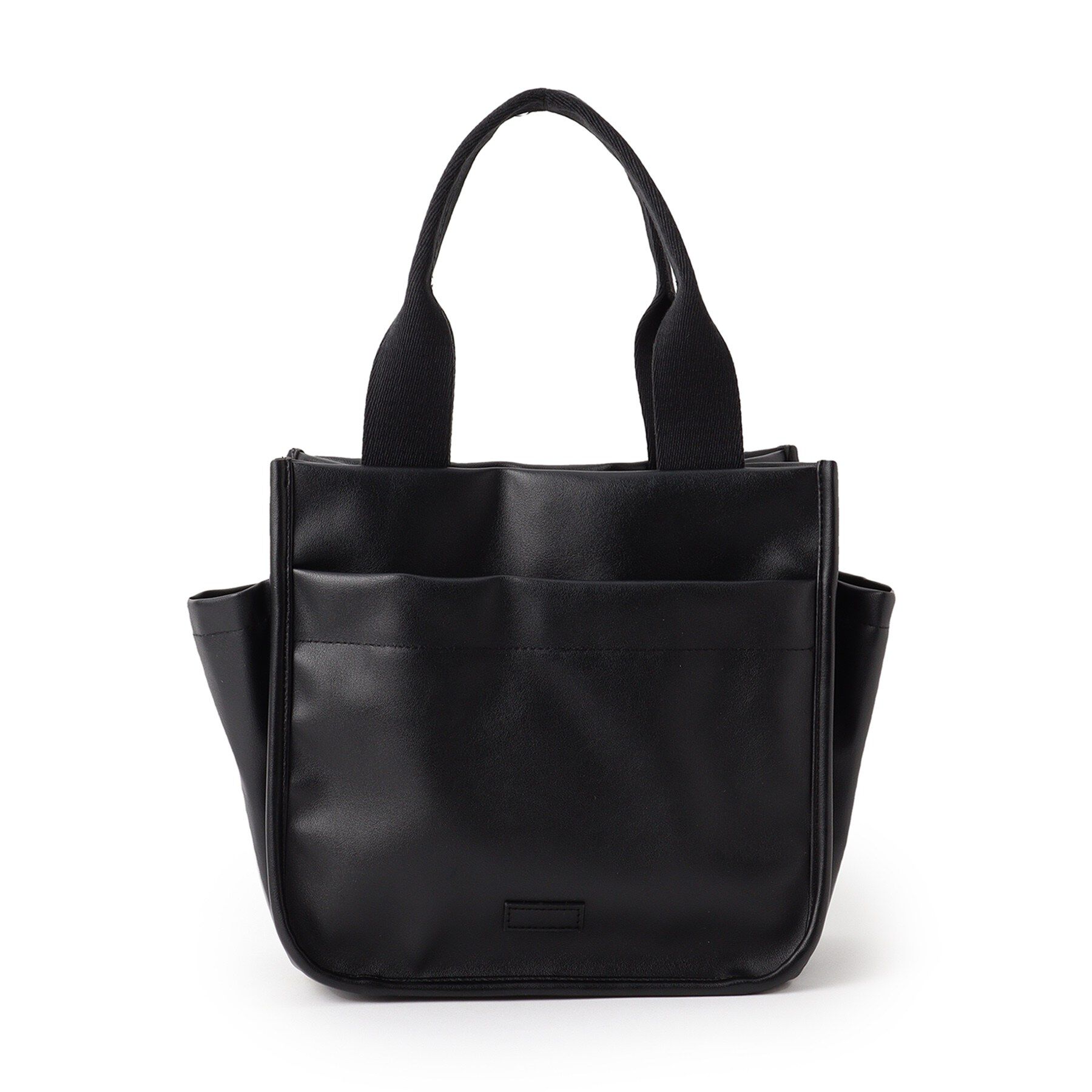 ITS&rsquo;DEMO「合皮サイドポケットミニトート」|ハンドバッグ|