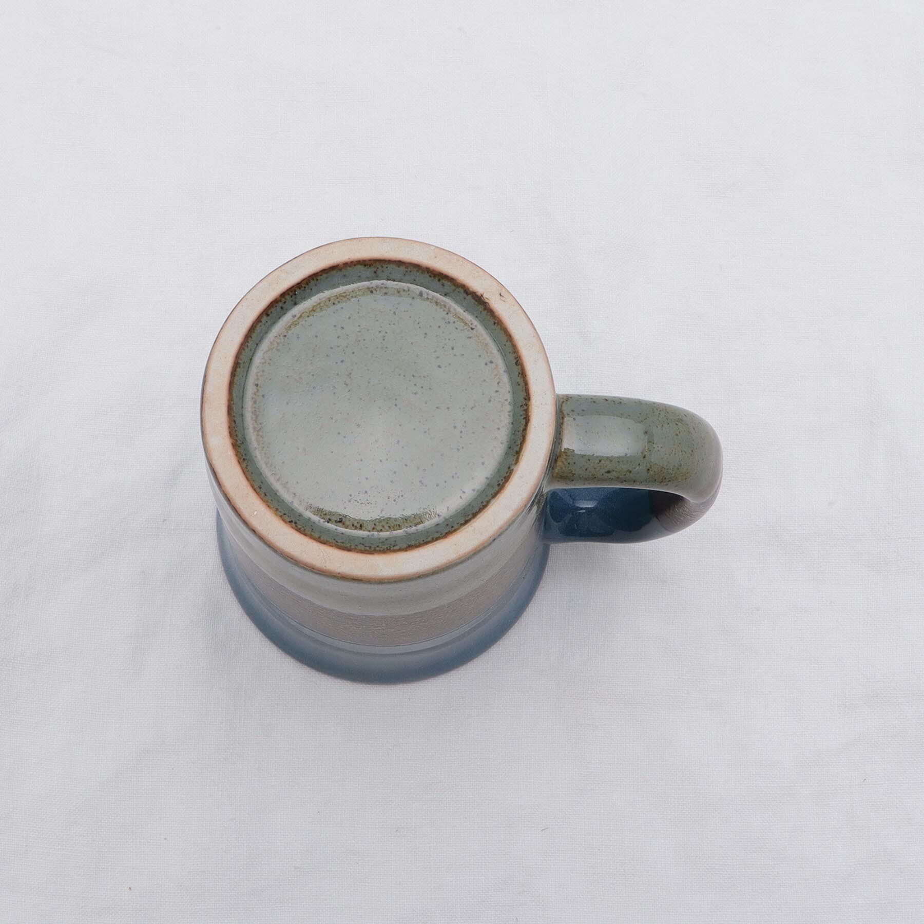 212 KITCHEN STORE「土の香り 泡立ちビアカップ ブルー」|グラス・マグカップ|