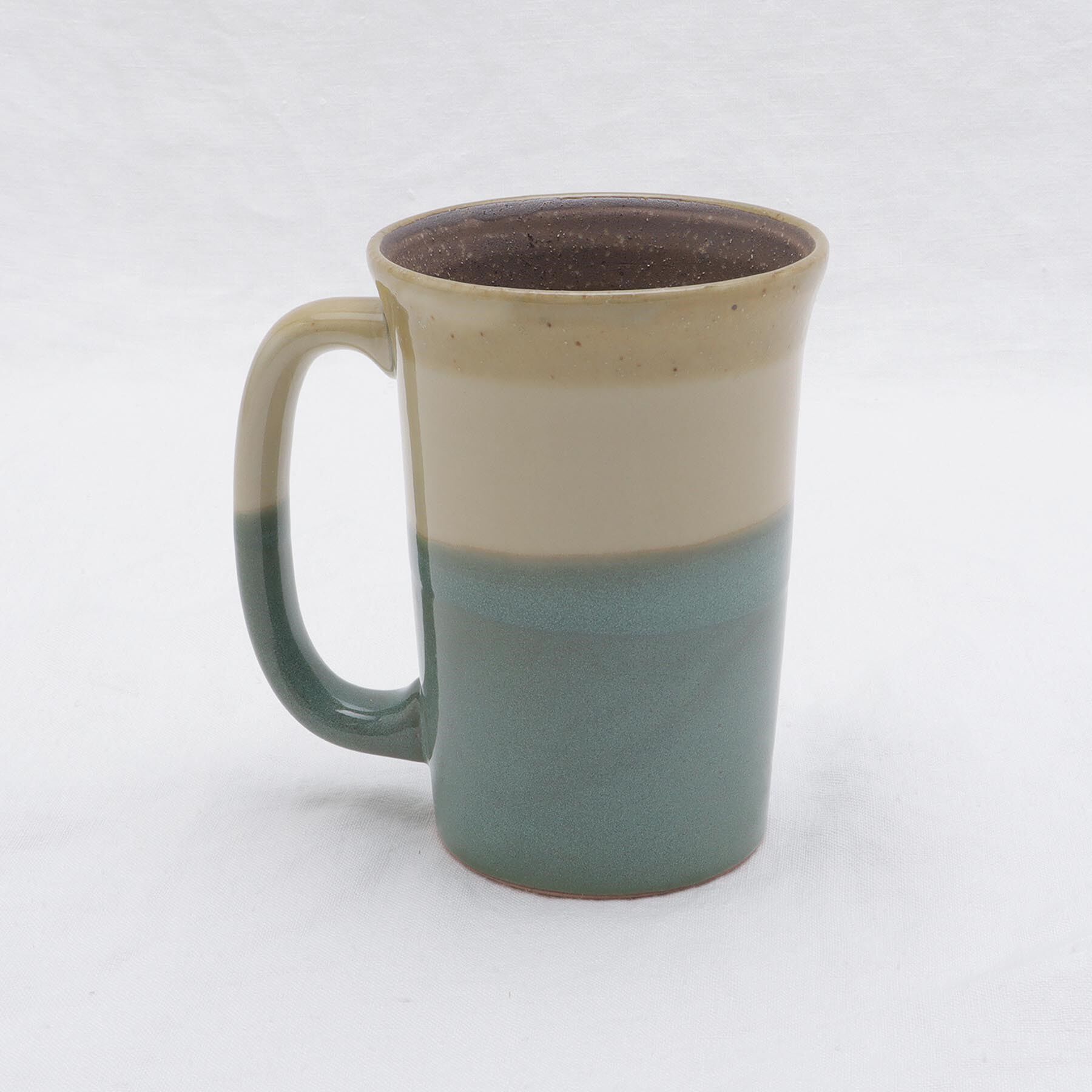 212 KITCHEN STORE「土の香り 泡立ちビアカップ グリーン」|グラス・マグカップ|