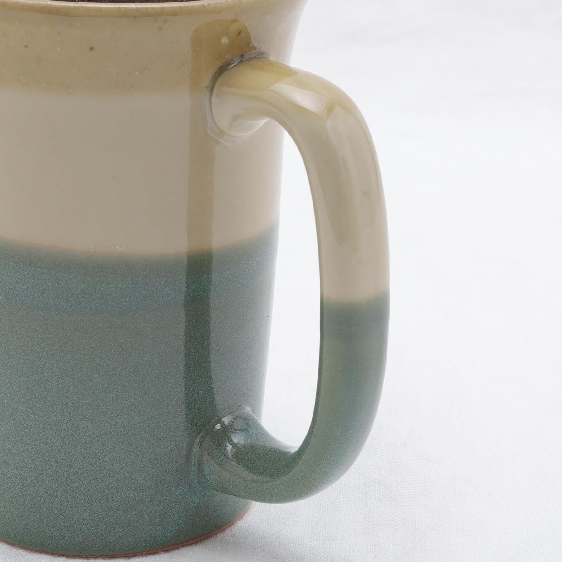 212 KITCHEN STORE「土の香り 泡立ちビアカップ グリーン」|グラス・マグカップ|