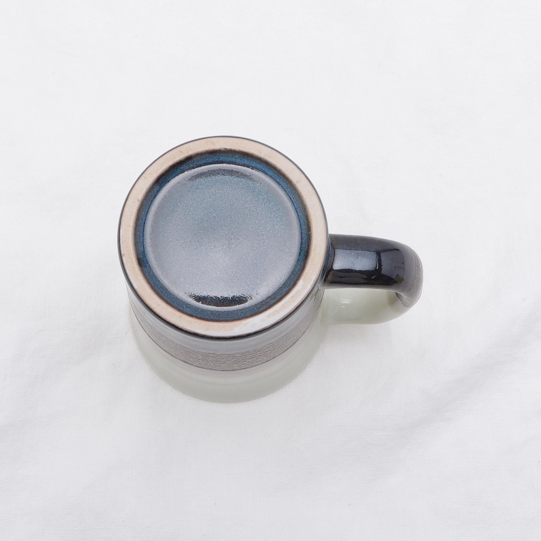 212 KITCHEN STORE「土の香り 泡立ちビアカップ ホワイト」|グラス・マグカップ|