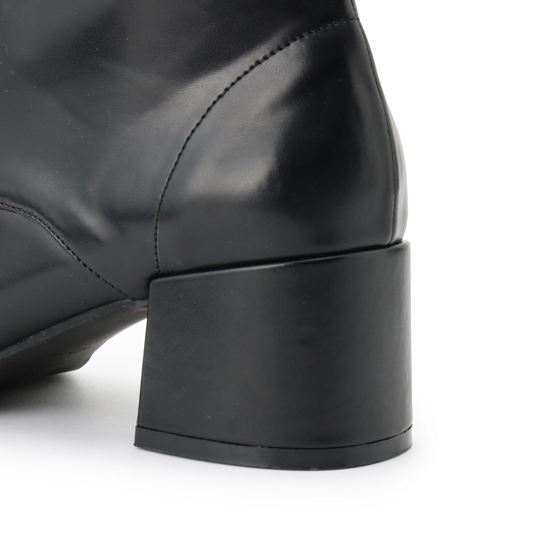 ESPERANZA「レースアップミドルヒールブーツ」|ショートブーツ|