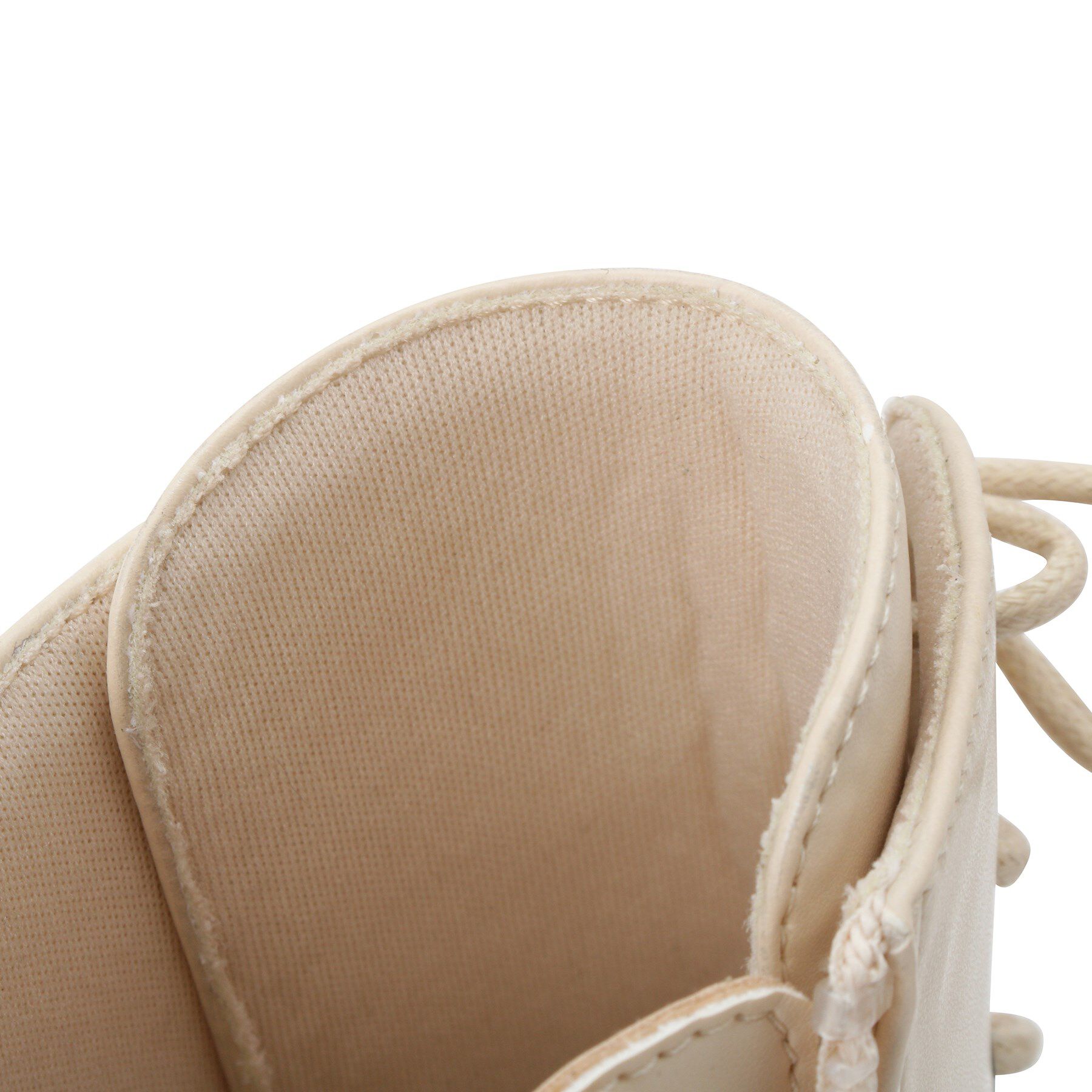 ESPERANZA「レースアップミドルヒールブーツ」|ショートブーツ|