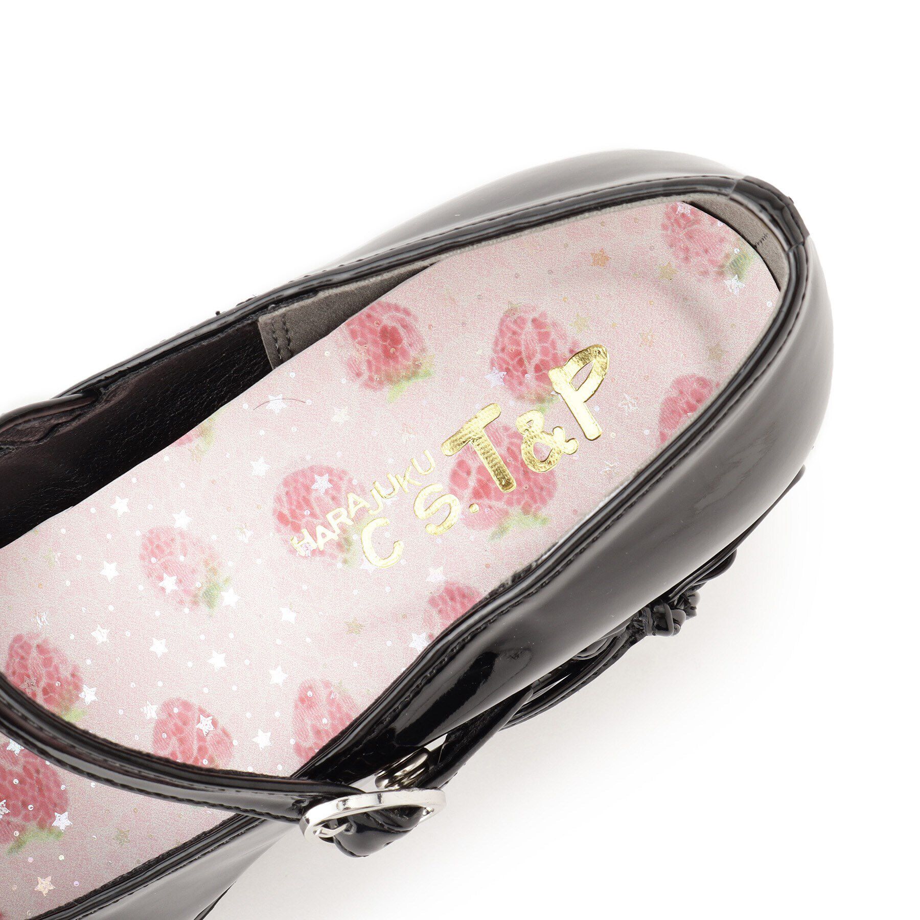 csT&P「厚底ヒールレースアップパンプス」|パンプス|