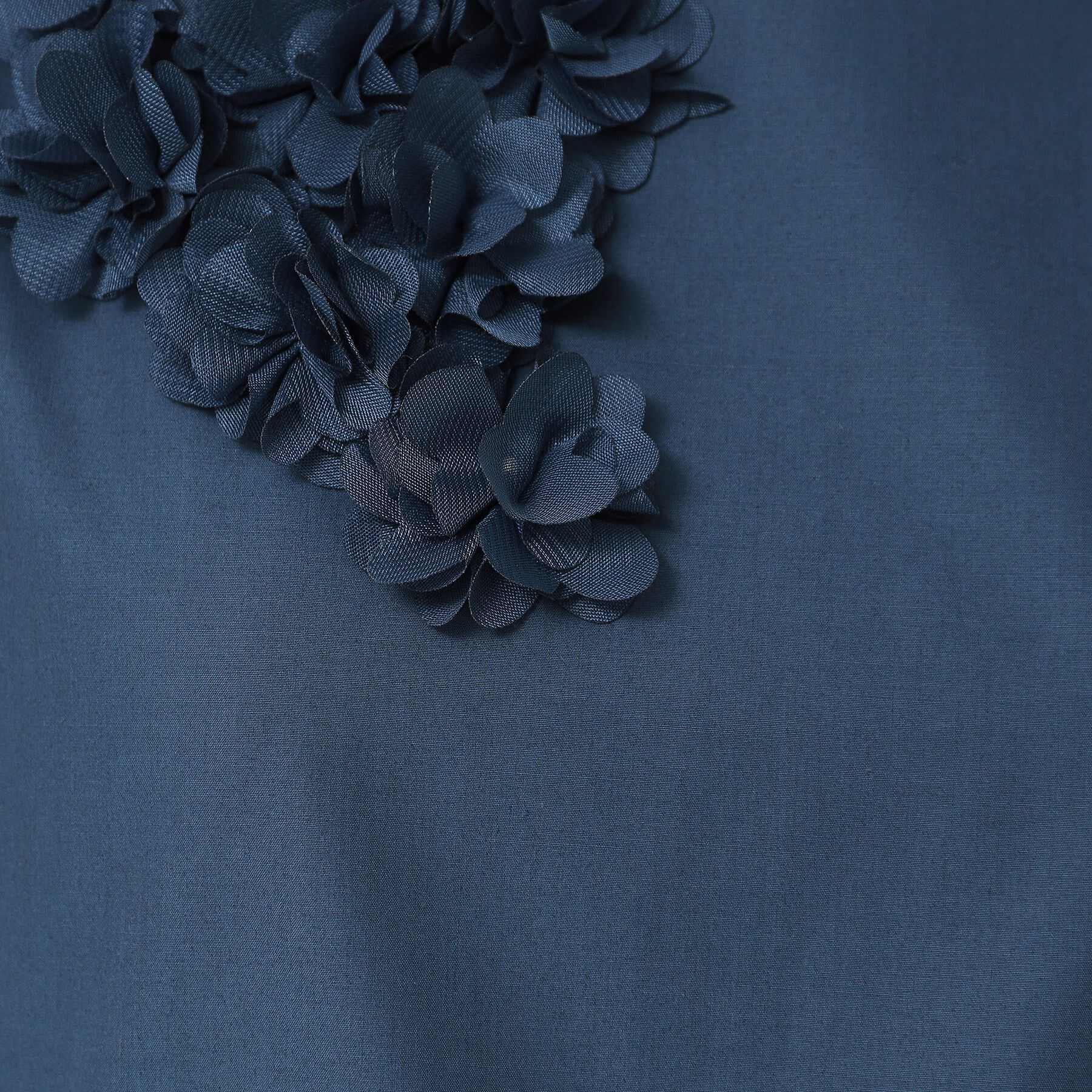 SunaUna「【接触冷感／ペプラム】コサージュ風ブラウス」|シャツ・ブラウス|