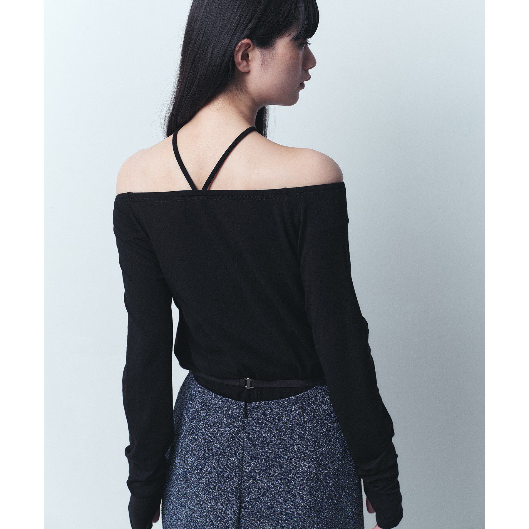 CODE A「off－shoulder jersey top」|Tシャツ・カットソー|