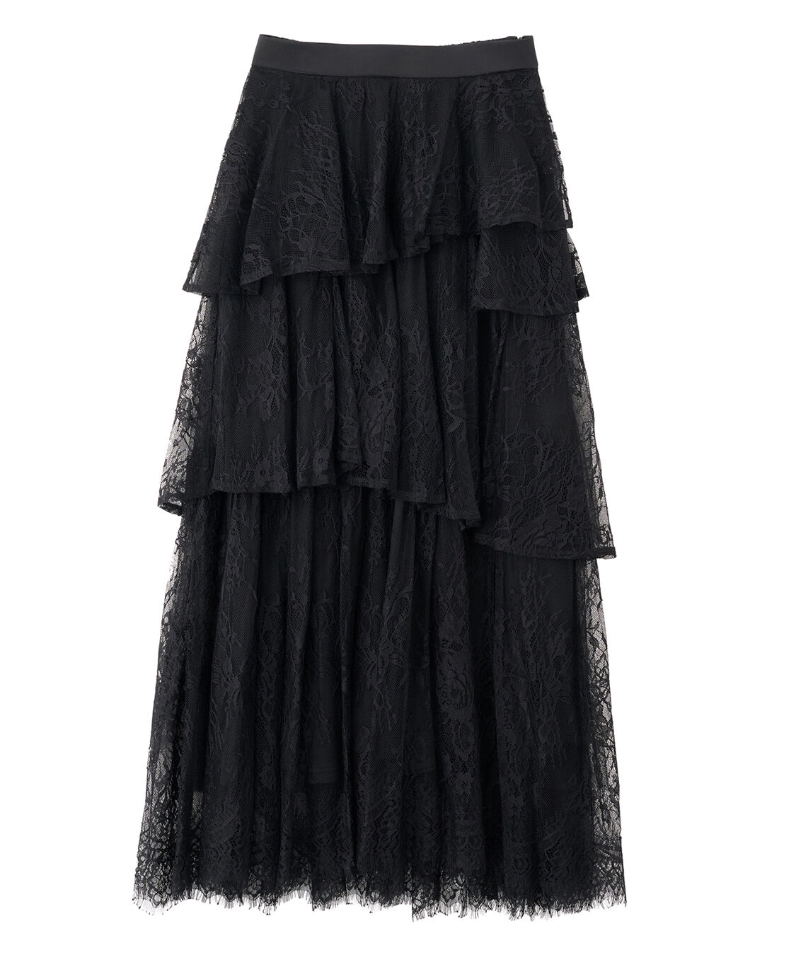 COCO DEAL「イレヘムティアードレーススカート」|スカート|