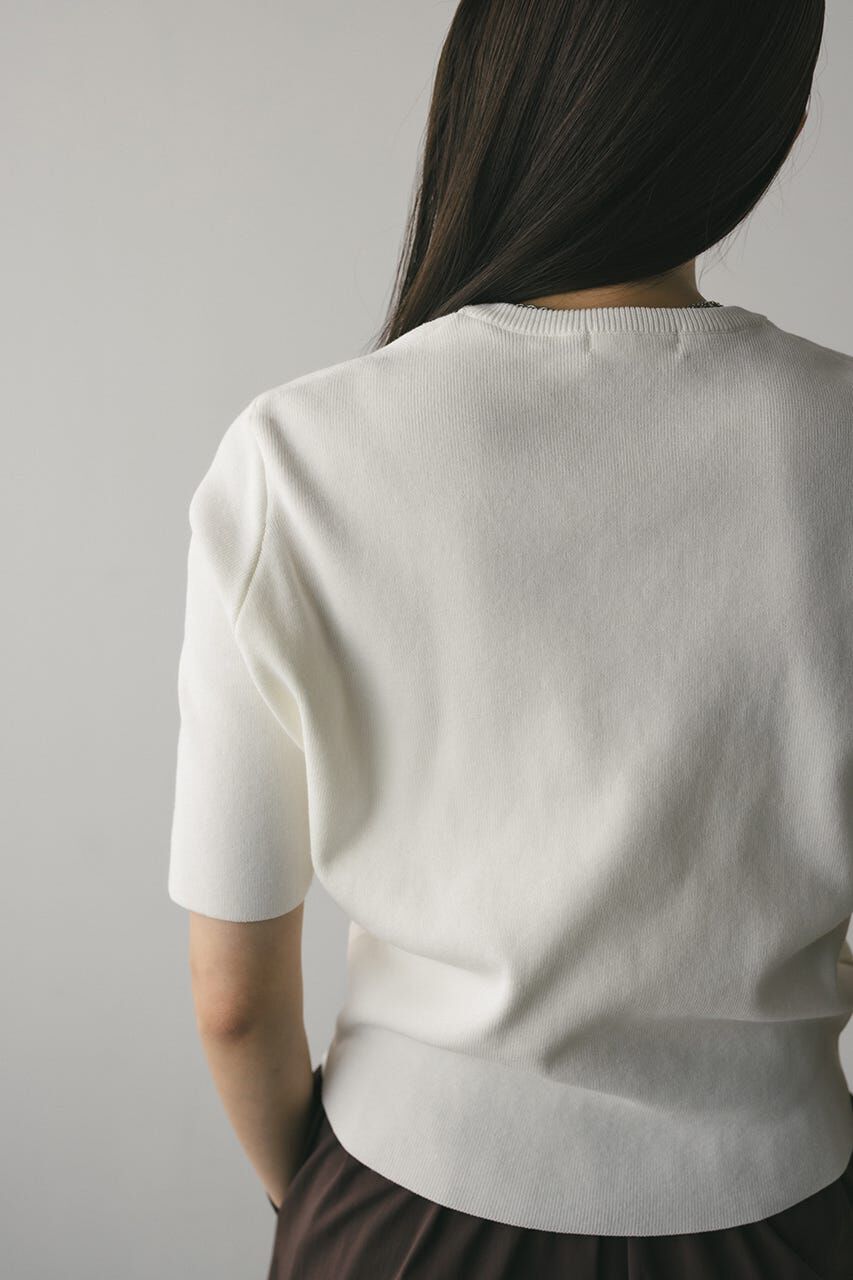 STYLEMIXER「フォルムスリーブニットT」|ニット・セーター|