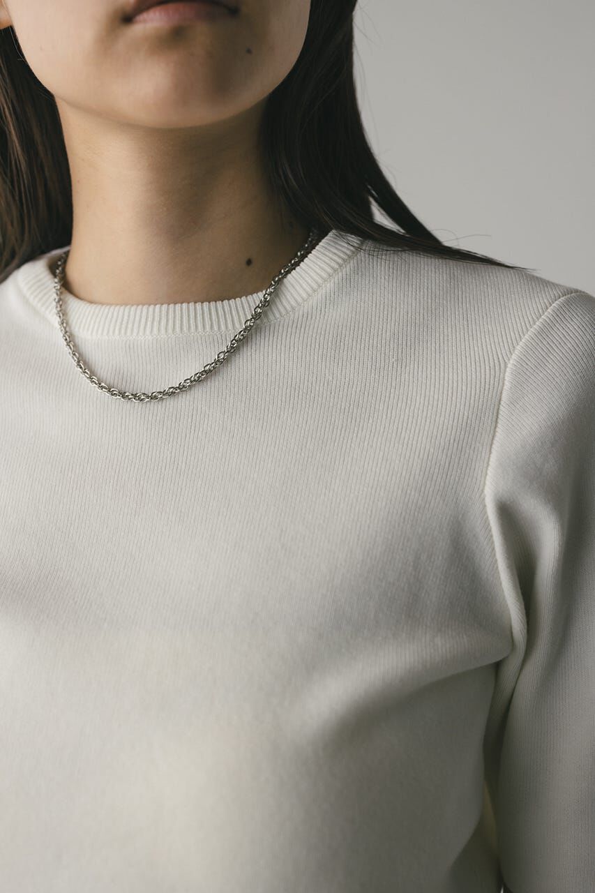 STYLEMIXER「フォルムスリーブニットT」|ニット・セーター|