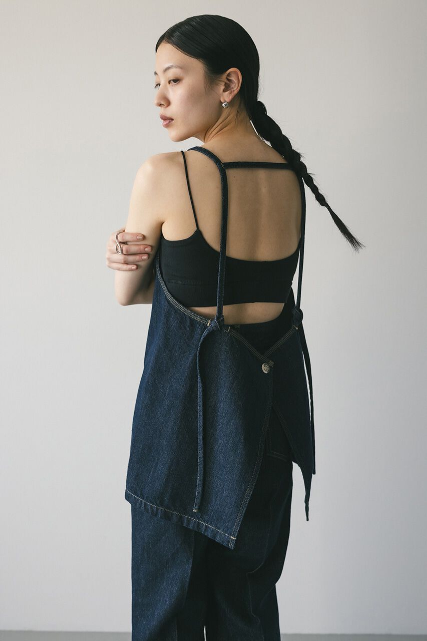 STYLEMIXER「バックデザインデニムビスチェ」|キャミソール|