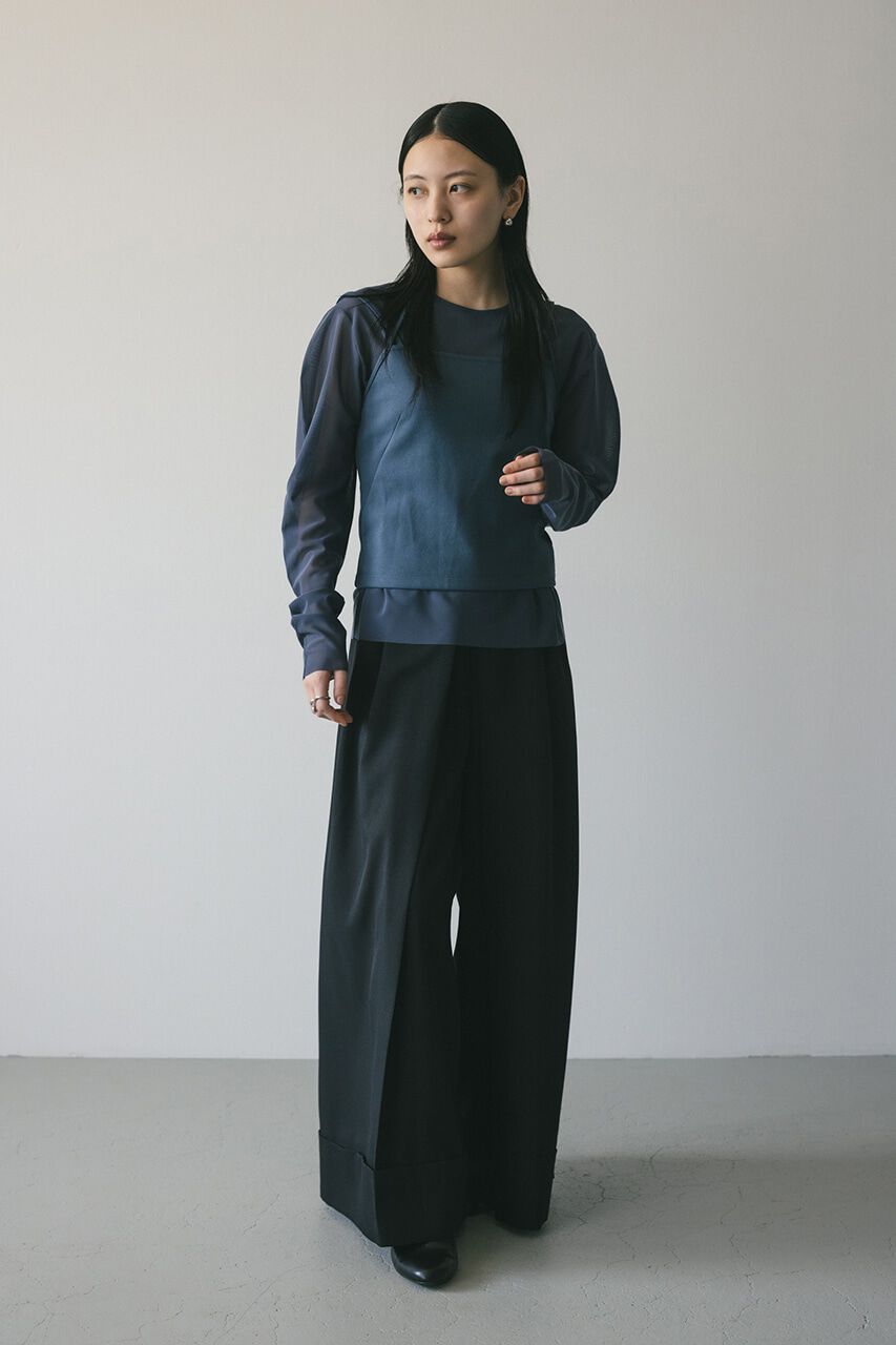 STYLEMIXER「2ピースチョーカービスチェトップ」|シャツ・ブラウス|BLU