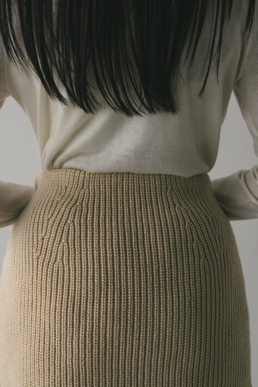 STYLEMIXER「ニットパッファーミニスカート」|スカート|