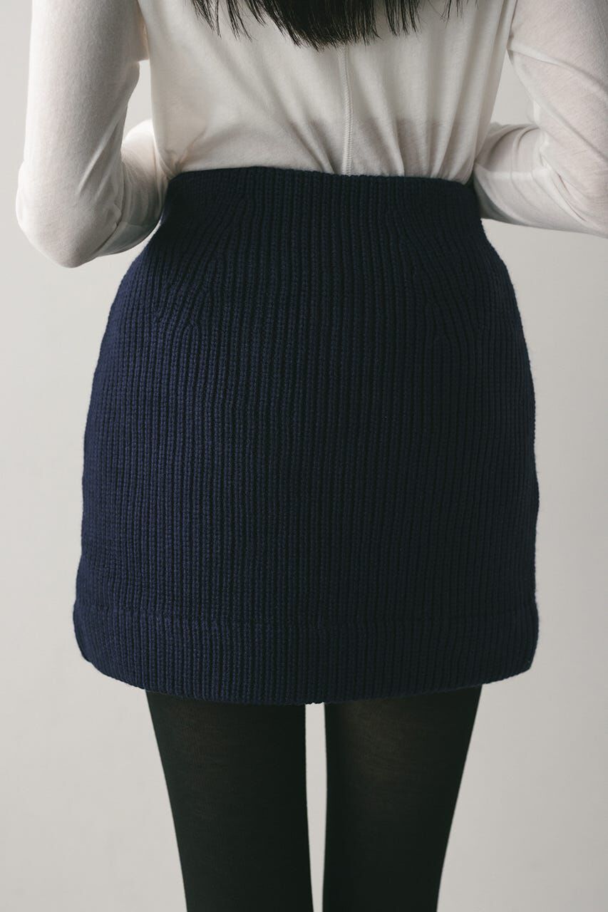 STYLEMIXER「ニットパッファーミニスカート」|スカート|