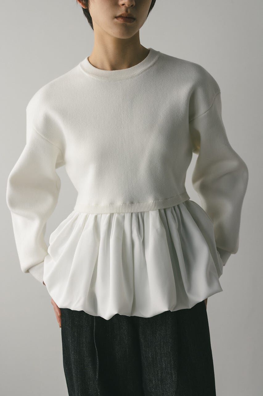 STYLEMIXER「ヘムバルーンニトトップ」|ニット・セーター|