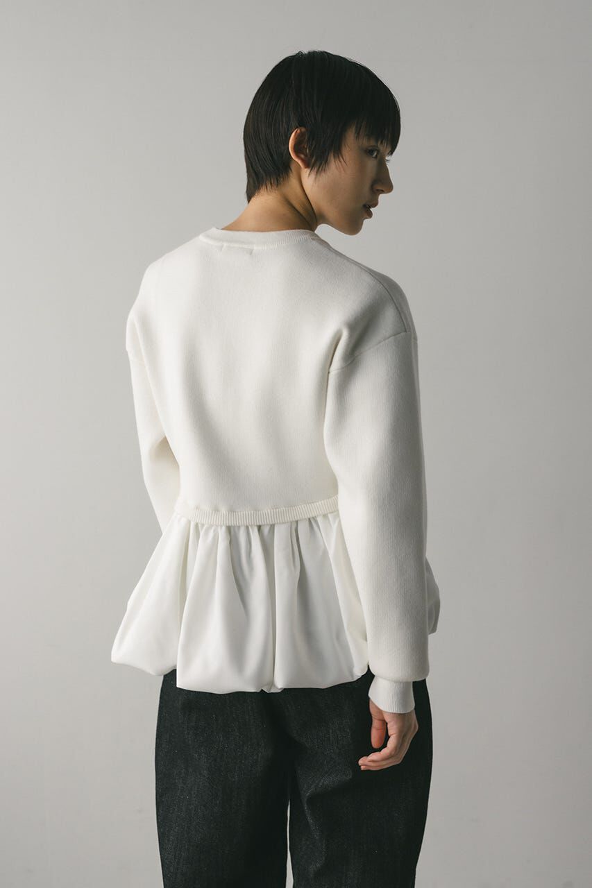 STYLEMIXER「ヘムバルーンニトトップ」|ニット・セーター|