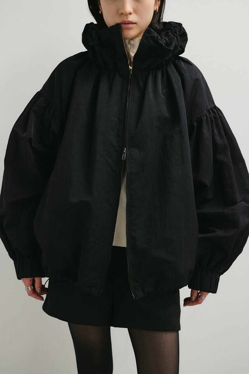 STYLEMIXER「ギャザーネックブルゾン」|ブルゾン・スタジャン|