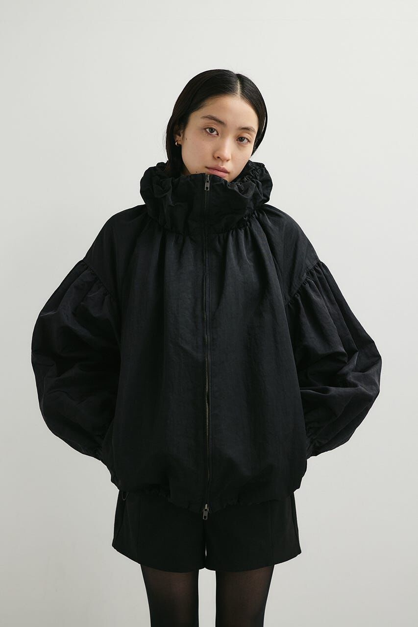 STYLEMIXER「ギャザーネックブルゾン」|ブルゾン・スタジャン|