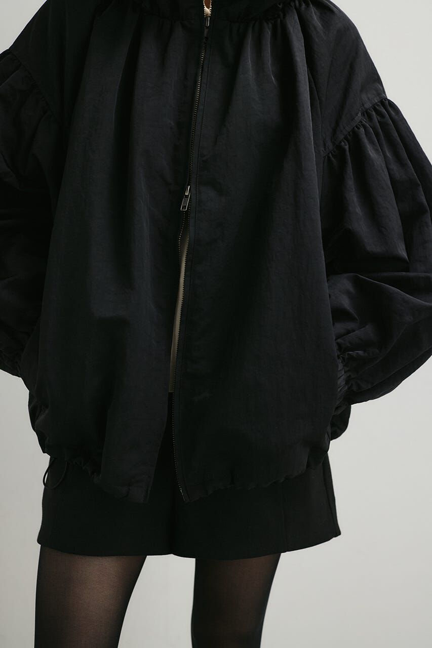 STYLEMIXER「ギャザーネックブルゾン」|ブルゾン・スタジャン|