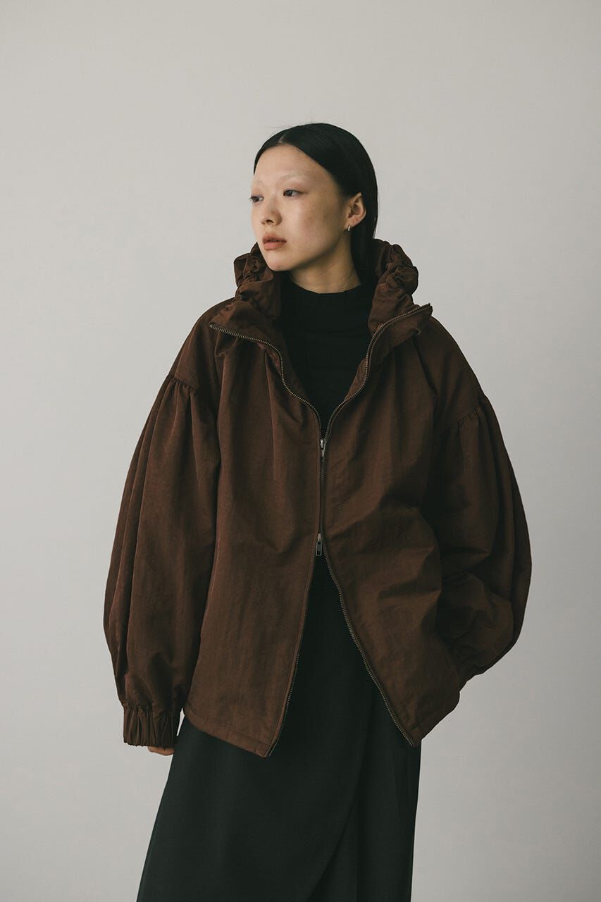 STYLEMIXER「ギャザーネックブルゾン」|ブルゾン・スタジャン|