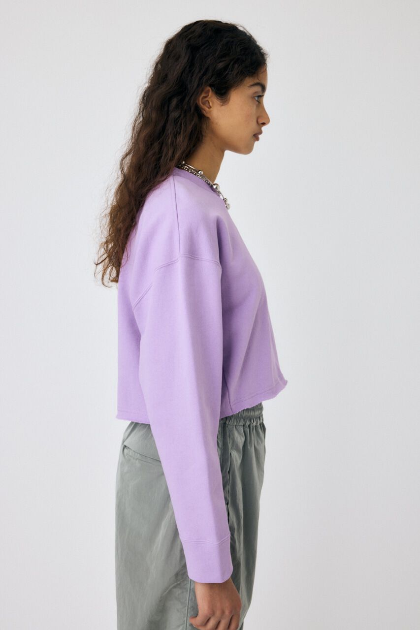 MOUSSY「SHOULDER CUT CROPPED トップス」|パーカー|