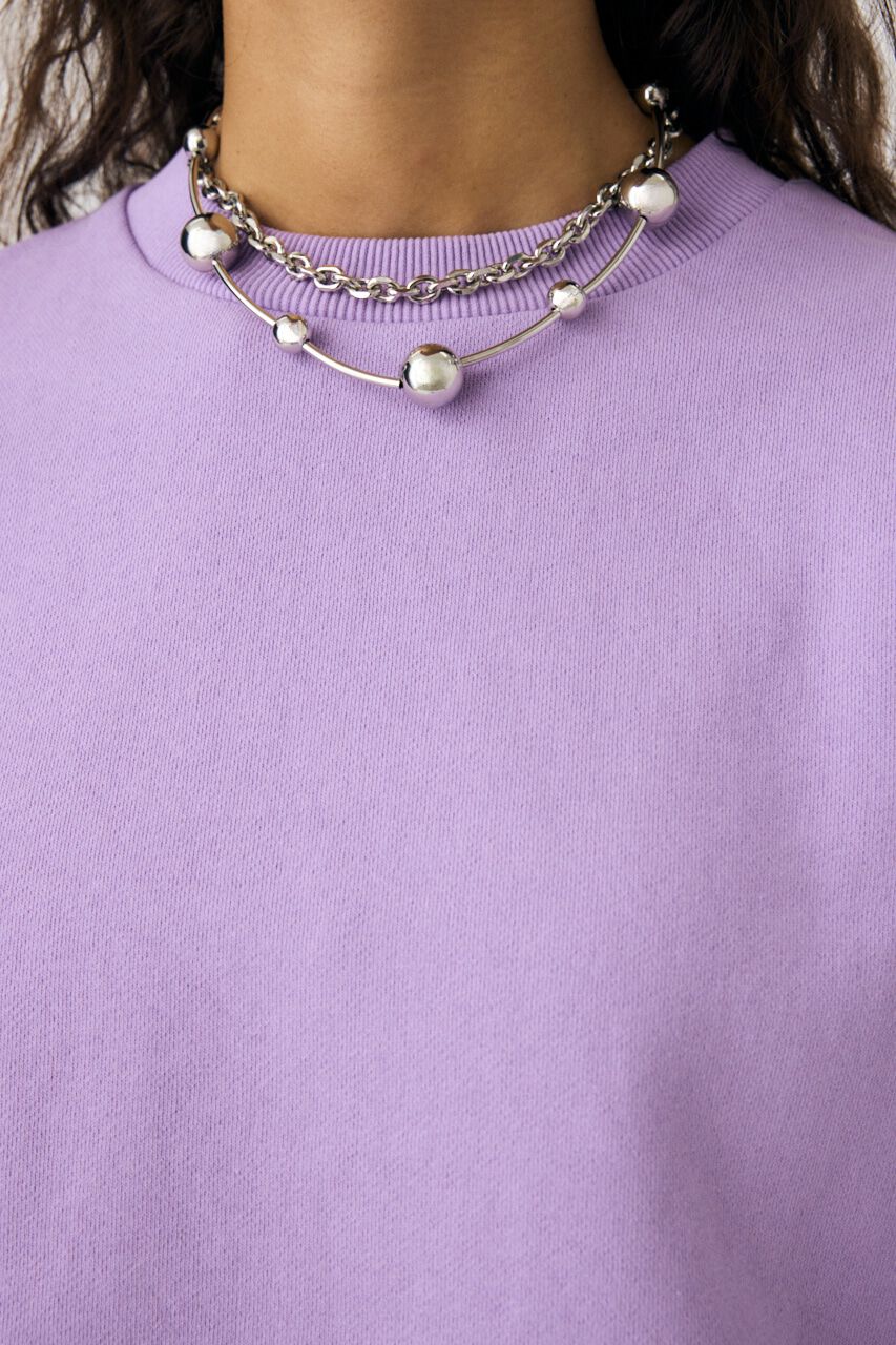 MOUSSY「SHOULDER CUT CROPPED トップス」|パーカー|