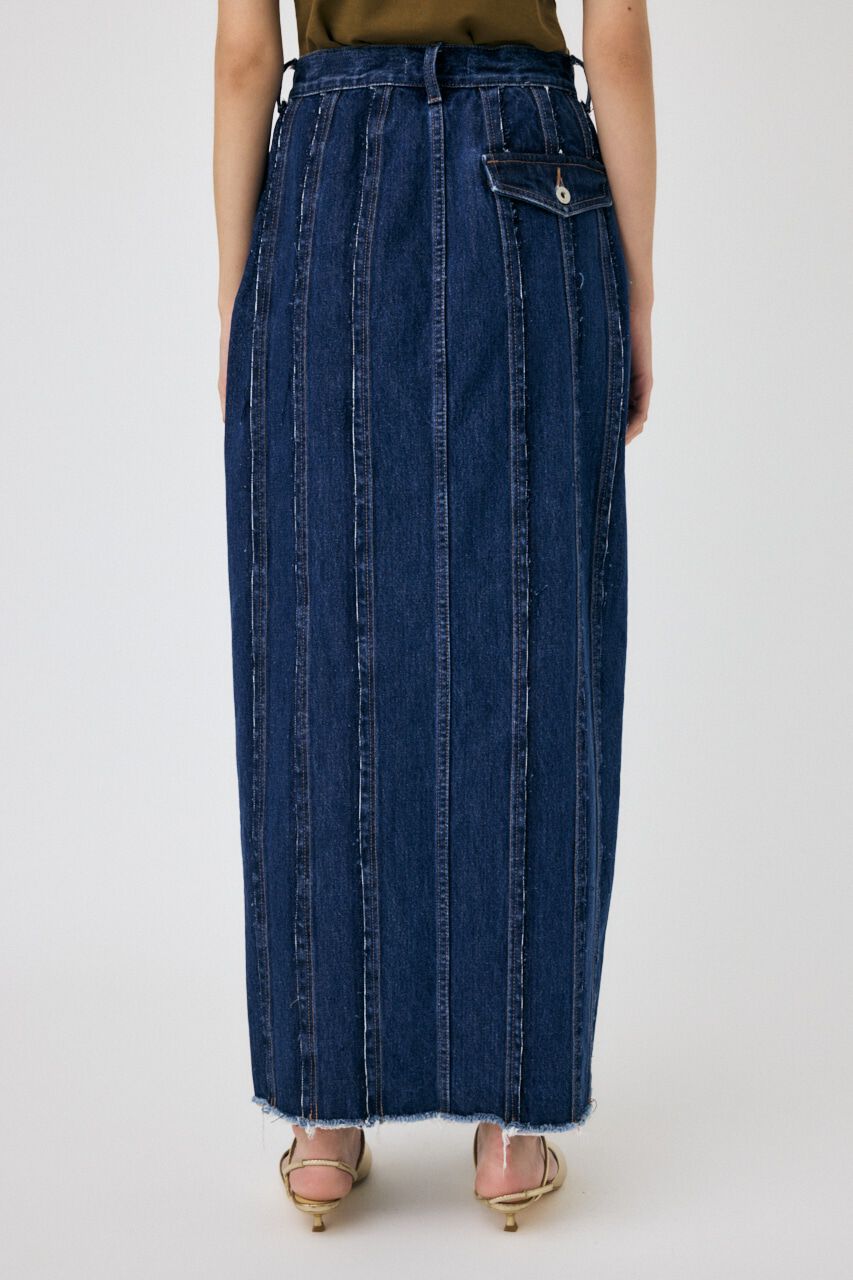 MOUSSY「FRONT SLIT FRINGE スカート」|スカート|