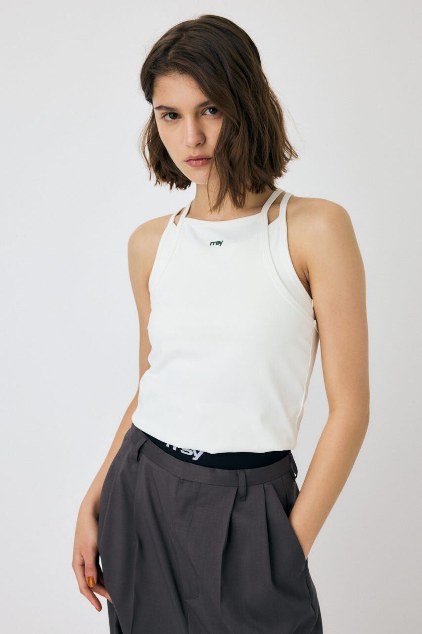 MOUSSY「LAYERED キャミソール」|キャミソール|