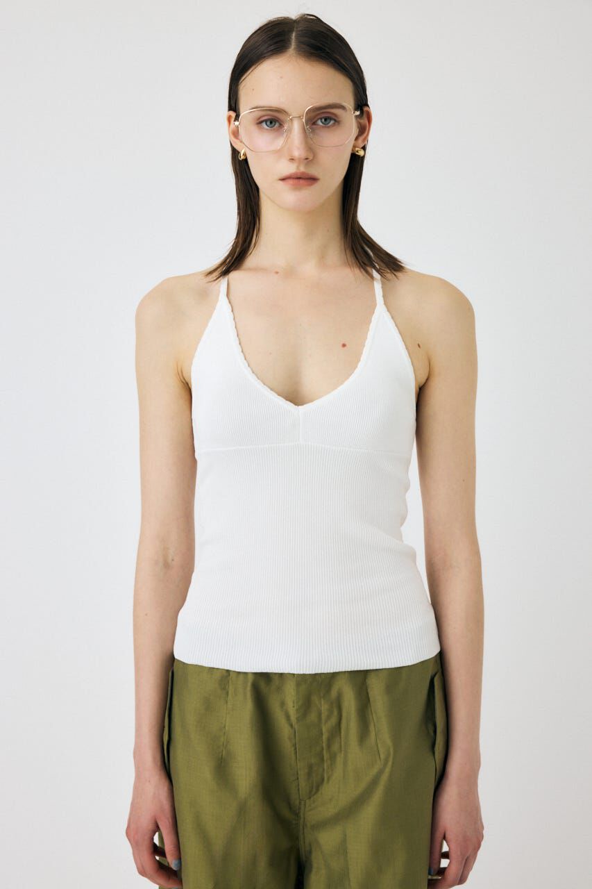 MOUSSY「HALTER KNIT キャミ」|キャミソール|