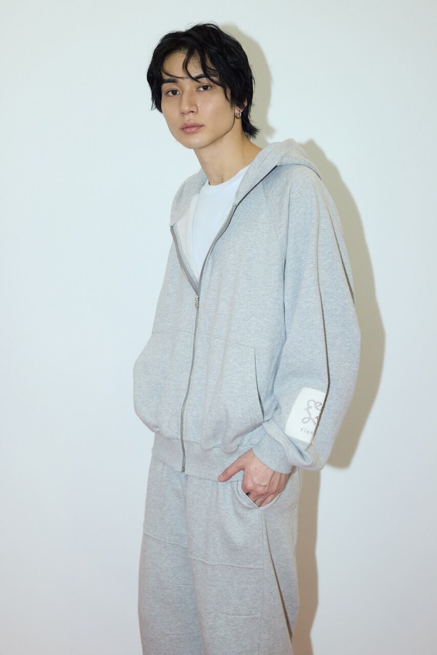 rienda「Rパッチ付きユニセックススウェットトップス」|Tシャツ・カットソー|