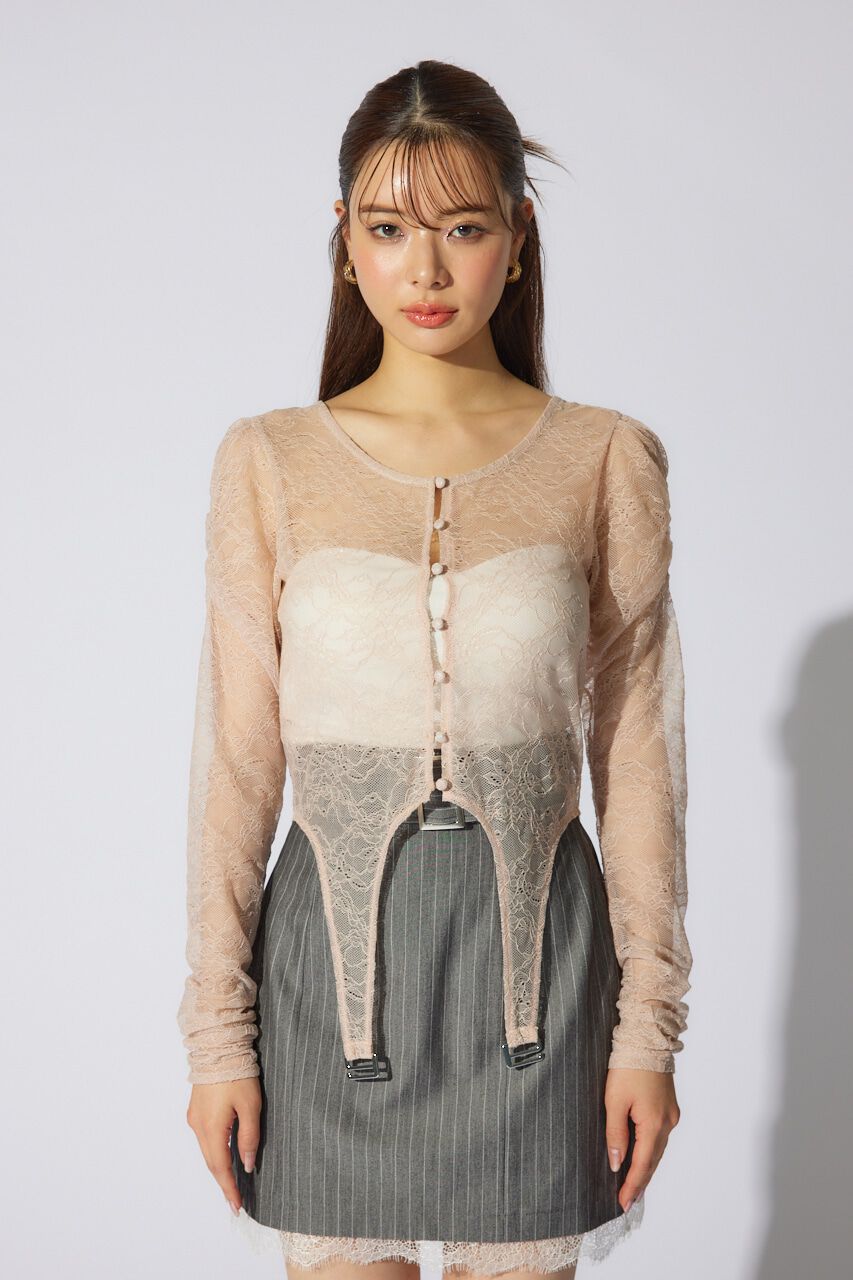 rienda「シアーレーストップス」|Tシャツ・カットソー|