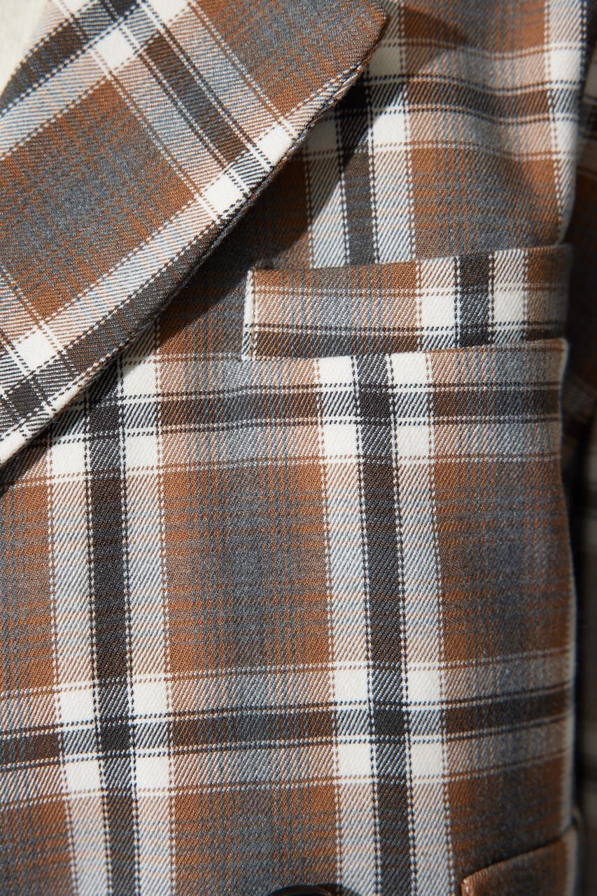 rienda「ダブルテーラードショートジャケット」|その他|