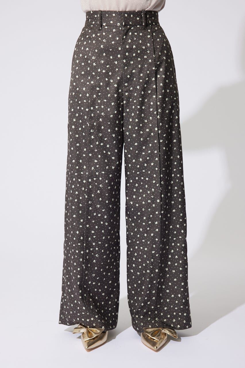 rienda「センターピンタックジャストウエストパンツ」|その他|