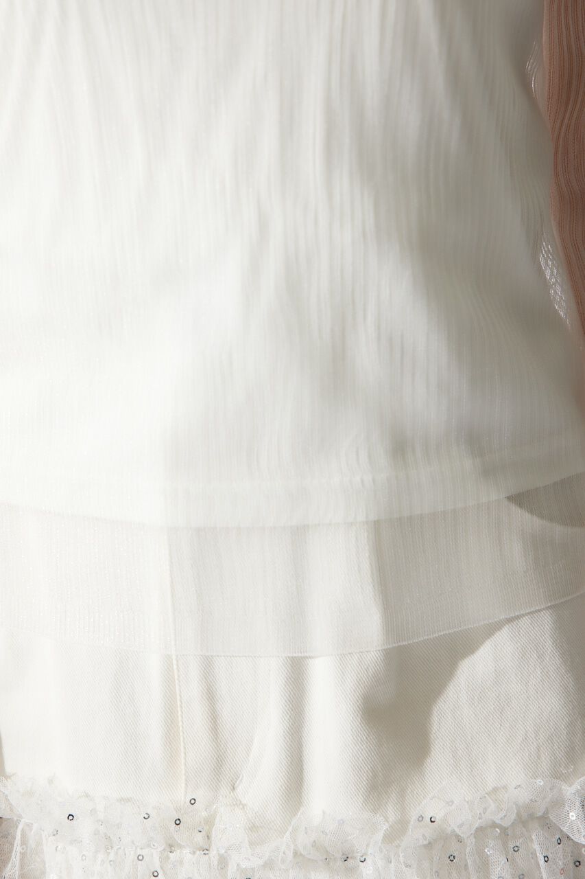 rienda「ランダムリブシアーニットトップス」|ニット・セーター|